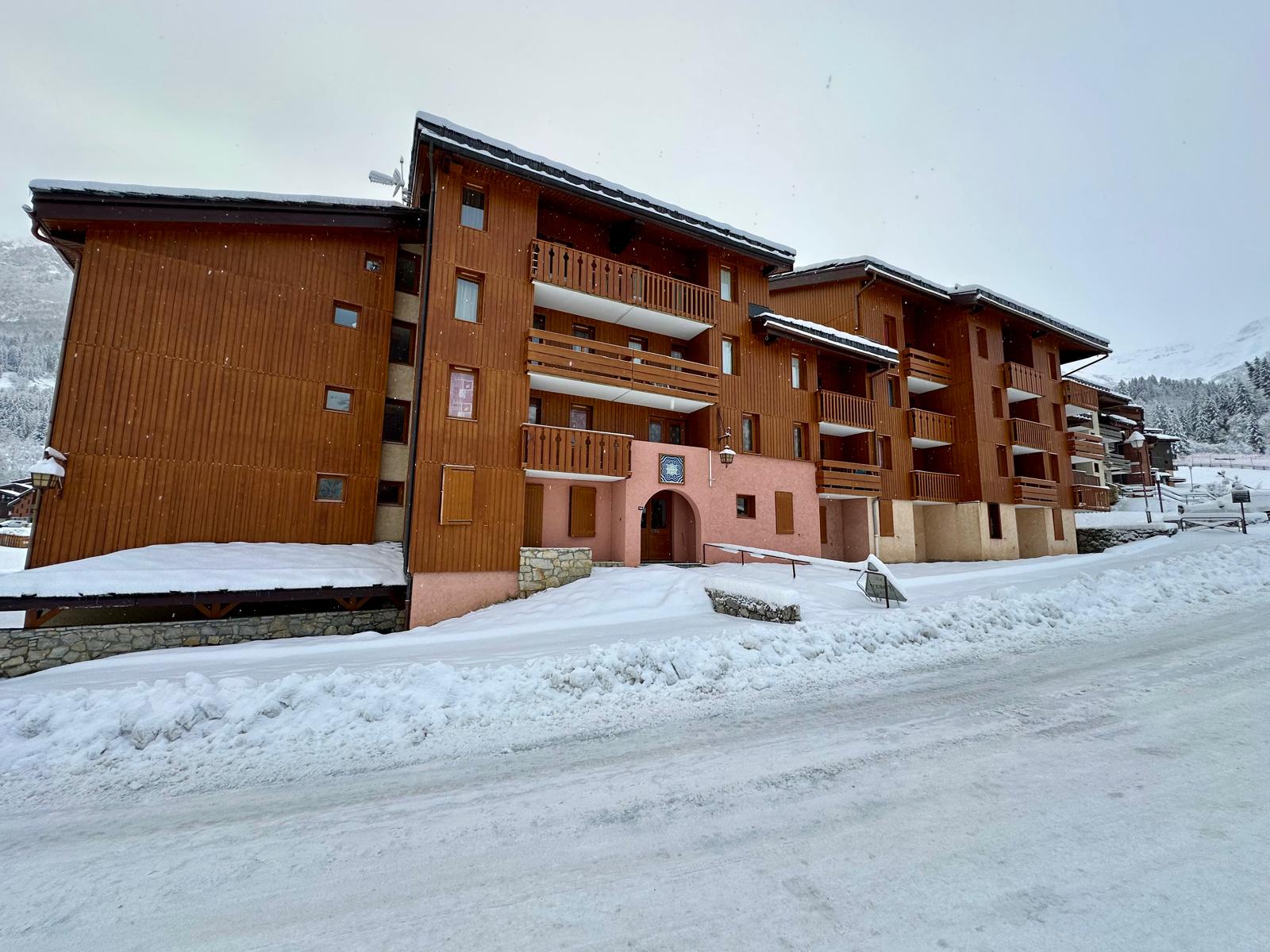 Résidence Les Pierres Plates sous la neige